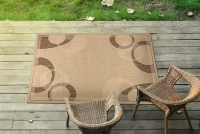 RugsX Carpet Sisal Floorlux 20078 Mais Coffee 140X200 Cm from B&Q