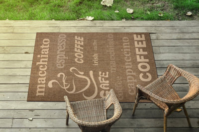 RugsX Carpet Sizal Floorlux 20221 Coffe Mais 200X290 Cm from B&Q