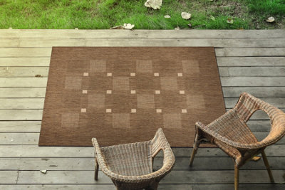 RugsX Carpet Sisal Floorlux 20079 Coffee Mais 240X330 Cm from B&Q
