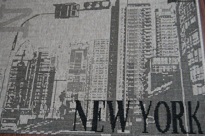 RugsX Carpet Sizal Floorlux 20237 Silver Black 240X330 Cm from B&Q