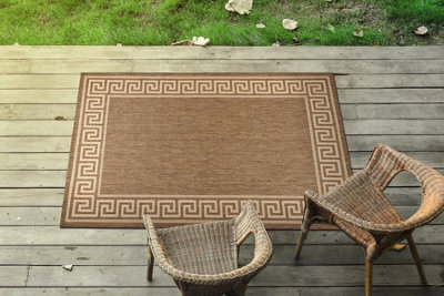 RugsX Carpet Sisal Floorlux 20014 Coffe Mais 60X110 Cm from B&Q