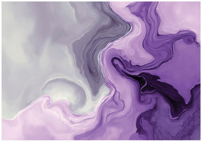 Wallarena Photo Wallpaper Marble Abstract Non-Woven Wall Mural Modern 250X175 Cm from B&Q