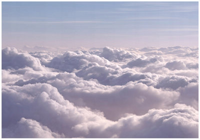 Wallarena Photo Wallpaper Sky Clouds Non-Woven Wall Mural Modern 300X210 Cm from B&Q