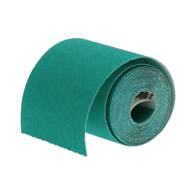 Norton General 120 Grit Green Sanding Roll (L)5M (W)115mm from B&Q
