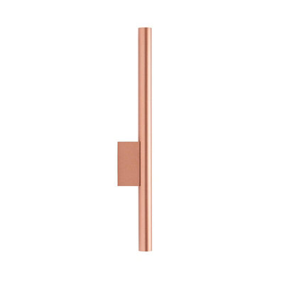 Edit Laser Up & Down Wall Light Satin Copper from B&Q