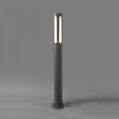Edit Mekong Tall Outdoor Post Light Graphite from B&Q