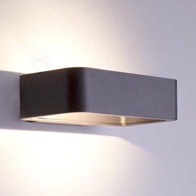 Edit Ribbon Led Outdoor Up & Down Wall Light Grey from B&Q