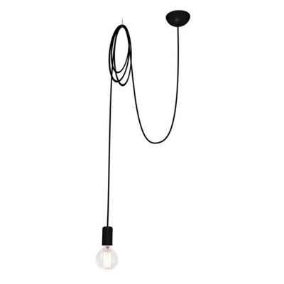 Edit Spider Ceiling Pendant Light Black from B&Q