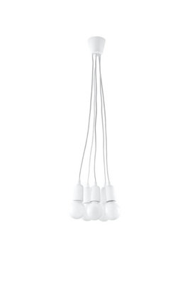 Sollux Lighting White Hanging Lamp Diego 5 - Image 3