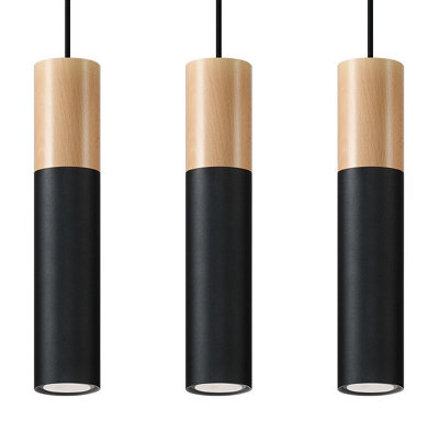 Sollux Lighting Black Hanging Lamp Pablo 3 - Image 3