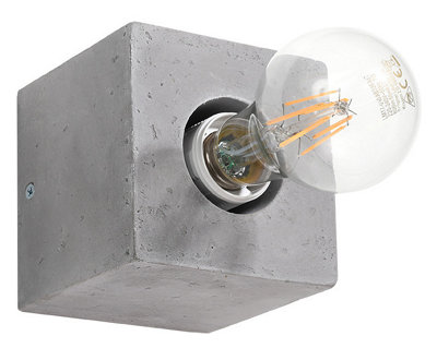 Sollux Lighting Wall Lamp Ariz Concrete - Gray - Image 2
