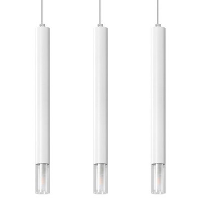 B&Q -  Luminosa Wezyr Bar Pendant Ceiling LightWhite3X G9