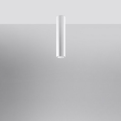 Sollux Lighting Lagos Steel White 40 Light Classic Ceiling Light from B&Q