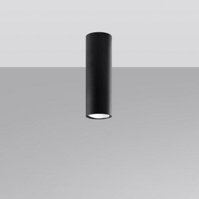 Sollux Lighting Lagos Steel Black 20 Light Classic Ceiling Light from B&Q