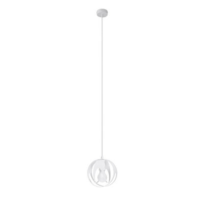 B&Q -  Luminosa Tulos Spherical Pendant Ceiling LightWhite1X E27