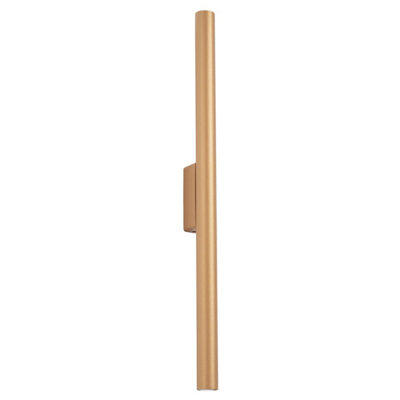 B&Q -  Luminosa Pastelo Modern Up & Down Wall Lamp Gold 2X G9