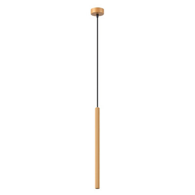B&Q -  Luminosa Arche Slim Pendant Ceiling Light Gold