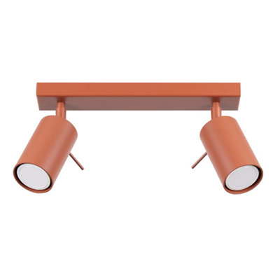 Sollux Lighting Ceiling Lamp Ring 2 Red Ochra - Red Ochre - Image 2