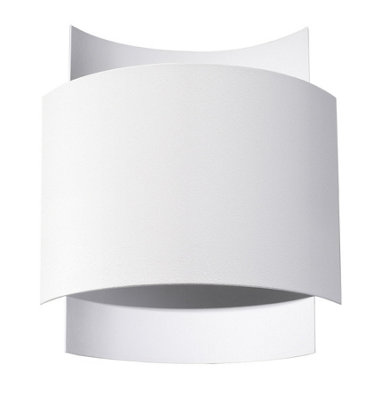 B&Q -  Luminosa Impact Up & Down Wall Lamp White G9