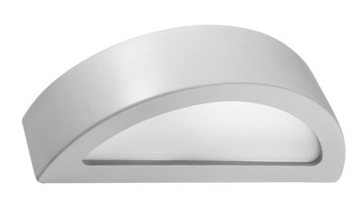 B&Q -  Luminosa Atena Up & Down Wall Lights Grey E27