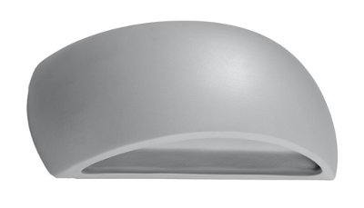 B&Q -  Luminosa Pontius Up & Down Wall Lights Grey G9