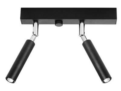 Sollux Lighting Ceiling Lamp Eyetech 2 White - Black - Image 2