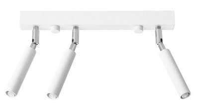 B&Q -  Luminosa Eyetech Straight Bar Flush 3 Light White G9