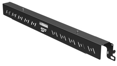 Stalflex Black 1U 5W 19 Inch Led Rack Panel For Wall And Floor Cabinets Standard Version Size 1