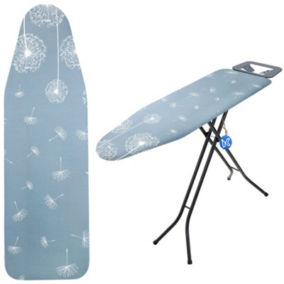 KADAX Ironing Board Cover With Elastic Band, Practical Ironing Board Cover, Ironing Board Cover For Steam Irons (Dandelions Xl)