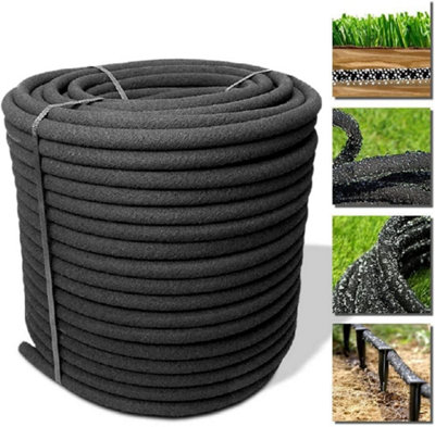 Aqua Drop Garden Hose Pipe Porous 2 X 100M Flexible Durable Soaker Hose Pipe Watering System from B&Q