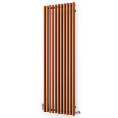 Terma Rolo Room Copper Hydronic Horizontal Or Vertical Designer 4297Btu Radiator(W)590mm X (H)1800mm from B&Q