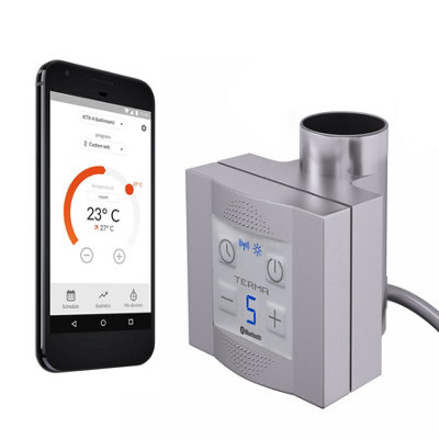 Terma Heating Element Ktx-4 Blue ControllerSilver from B&Q