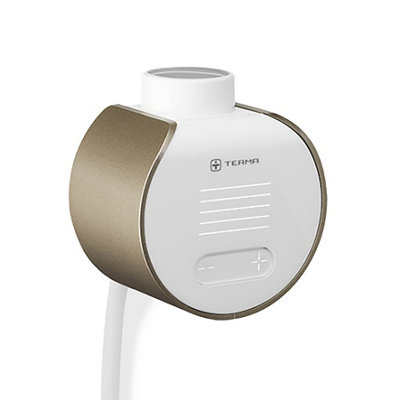 Terma Heating Element Veo Wi-Fi Element ControllerChampagne ClamshellWhite Fascia (Supplied With Uk Plug Pre Fitted) from B&Q