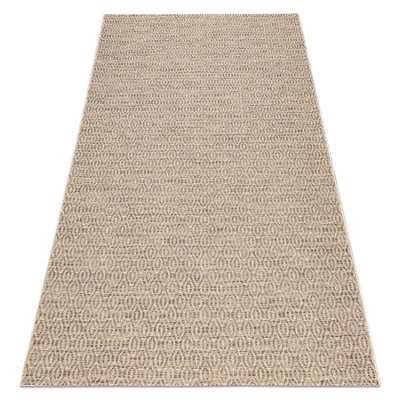 RugsX Carpet Sisal Boho 46208051 Honeycomb Beige 80X150 Cm from B&Q
