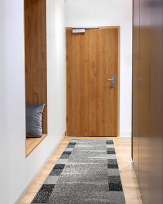 B&Q -  Runner Silver Etna FrameSand Grey 70Cm  70X270 Cm