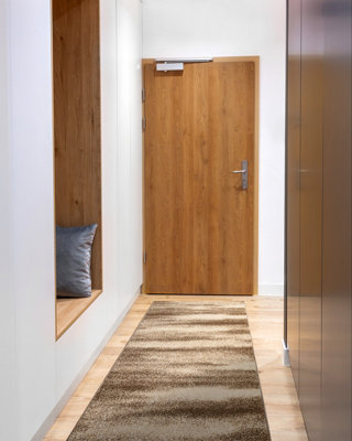 B&Q -  Runner Karmel SaharaDesertSand Nut 80Cm  80X130 Cm