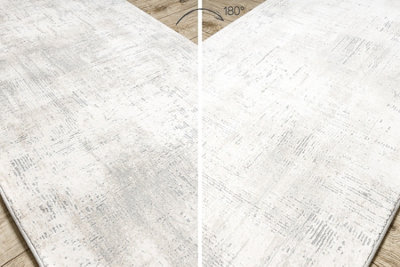 RugsX Modern Runner Tuls 51231 Vintage Ivory / Grey 100 Cm  100X130 Cm from B&Q