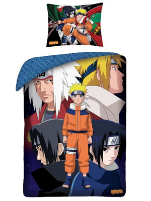  - Naruto Characters Single 100% Cotton Duvet Cover SetEuropean Size