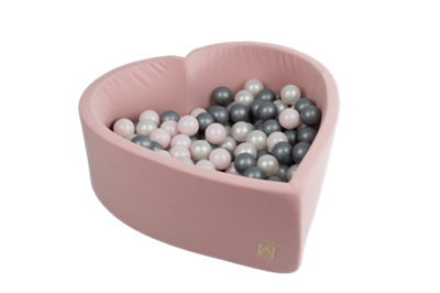 B&Q -  Big Heart Ball Pit Smart SetLarge W/ 400 Balls