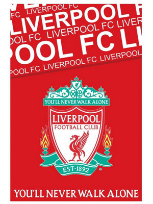 Liverpool Fc Ynwa Fleece Blanket from B&Q