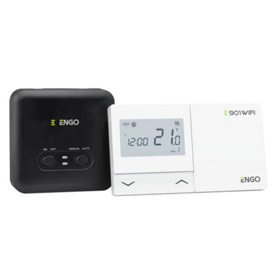 Engo E901-Wifi Wireless Programmable Smart Wifi Thermostat from B&Q