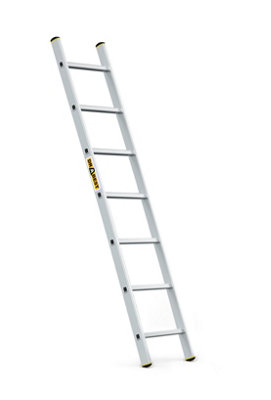 Drabest Professional 7-Step Aluminum Leaning Ladder150 Kg Capacity from B&Q