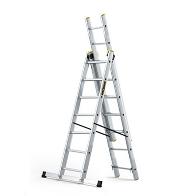 Drabest 3X7 Professional Multi-Functional Aluminum Ladder from B&Q