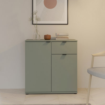 Furniture To Go Ganymede 2 Door Cupboard With Drawer In Sage Green from B&Q