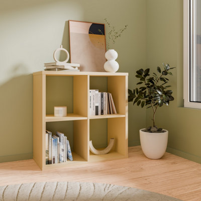 Furniture To Go Mauro 2X2 Storage Unit In Yellow from B&Q
