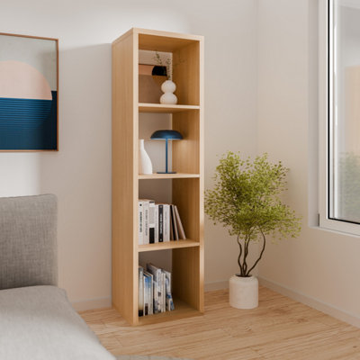Furniture To Go Mauro 3 Shelves Storage Unit In Elegancia Oak from B&Q