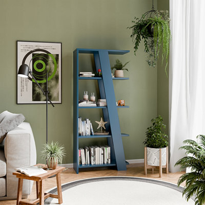 Furniture To Go Natta 5-Tier Shelving Unit In Night Blue from B&Q