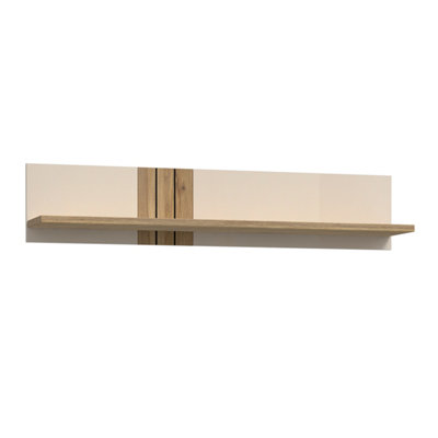 Furniture To Go Grafton Wall Shelf In And Oak Cream
