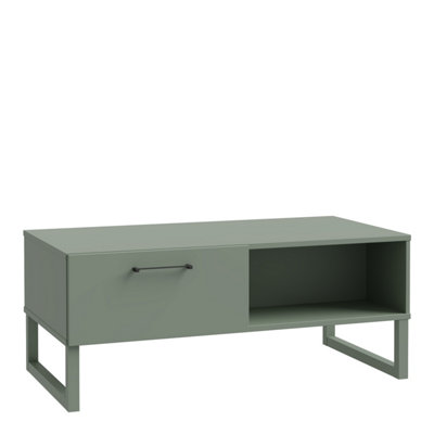 Furniture To Go Sali 1 Drawer Coffee Table In Sage Green from B&Q