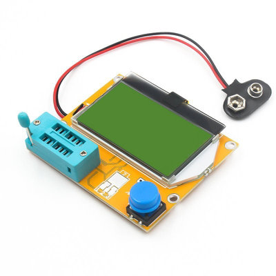 Fnirsi Lcr-T4 Esr Meter Transistor Tester No Battery